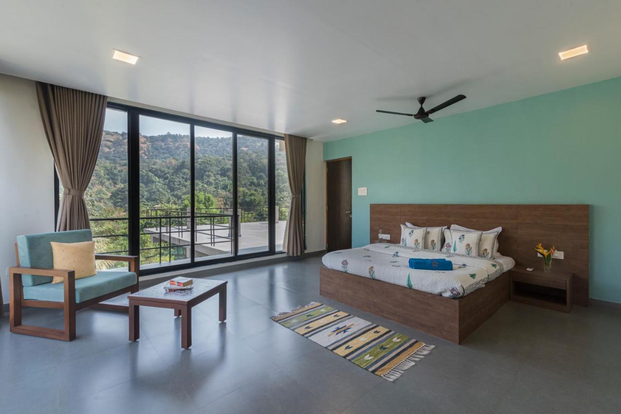 Saffronstays Mountain Aer, Karjat Bagian luar foto