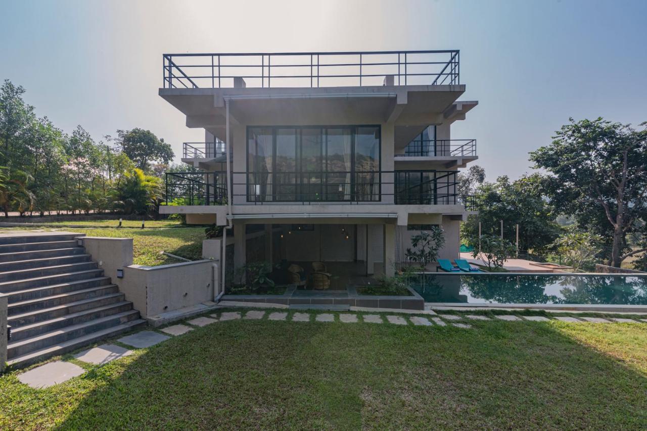 Saffronstays Mountain Aer, Karjat Bagian luar foto