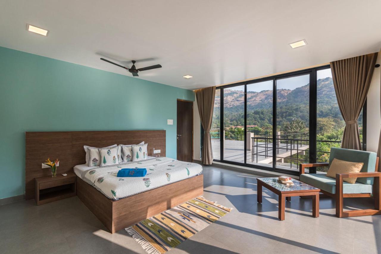 Saffronstays Mountain Aer, Karjat Bagian luar foto