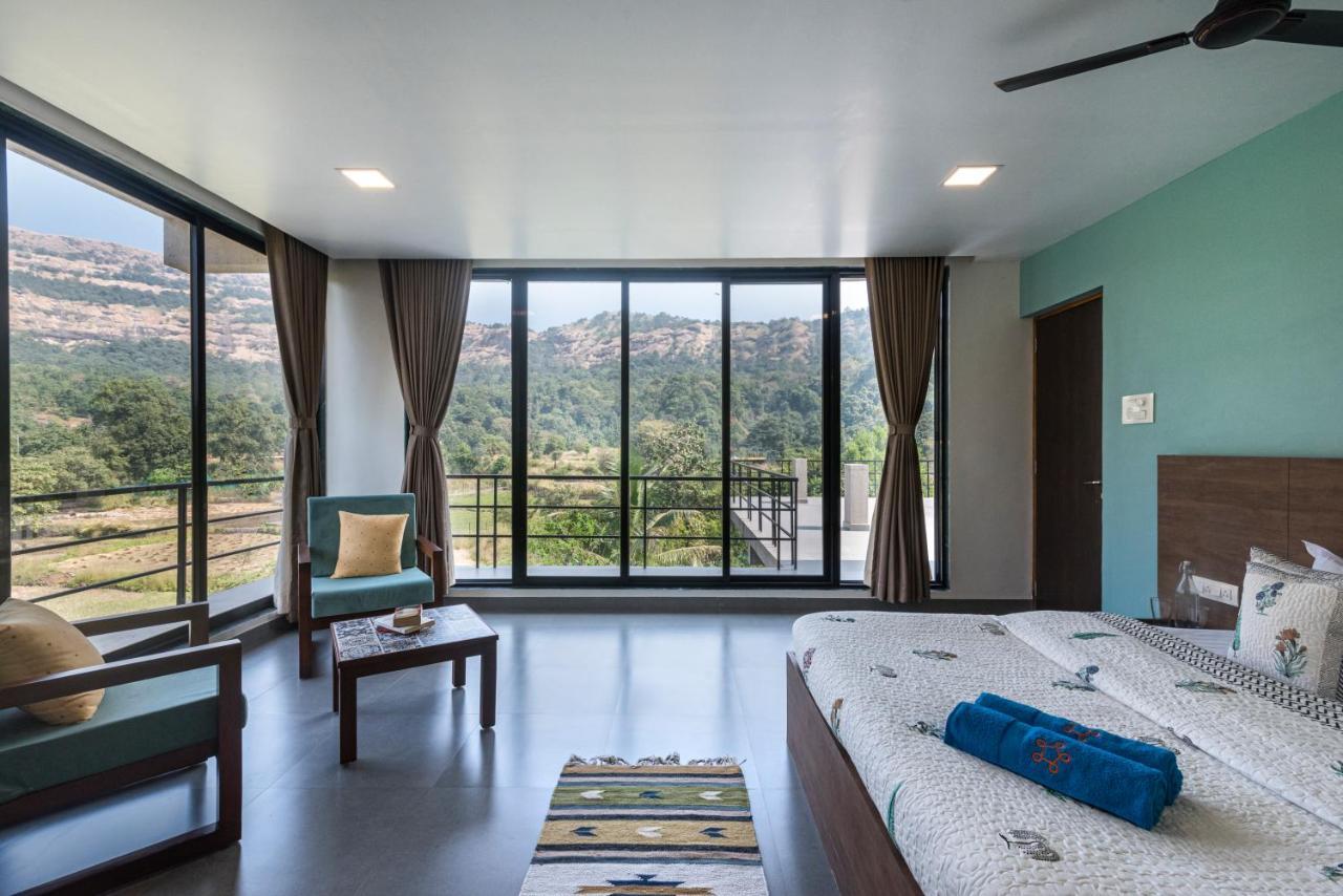 Saffronstays Mountain Aer, Karjat Bagian luar foto