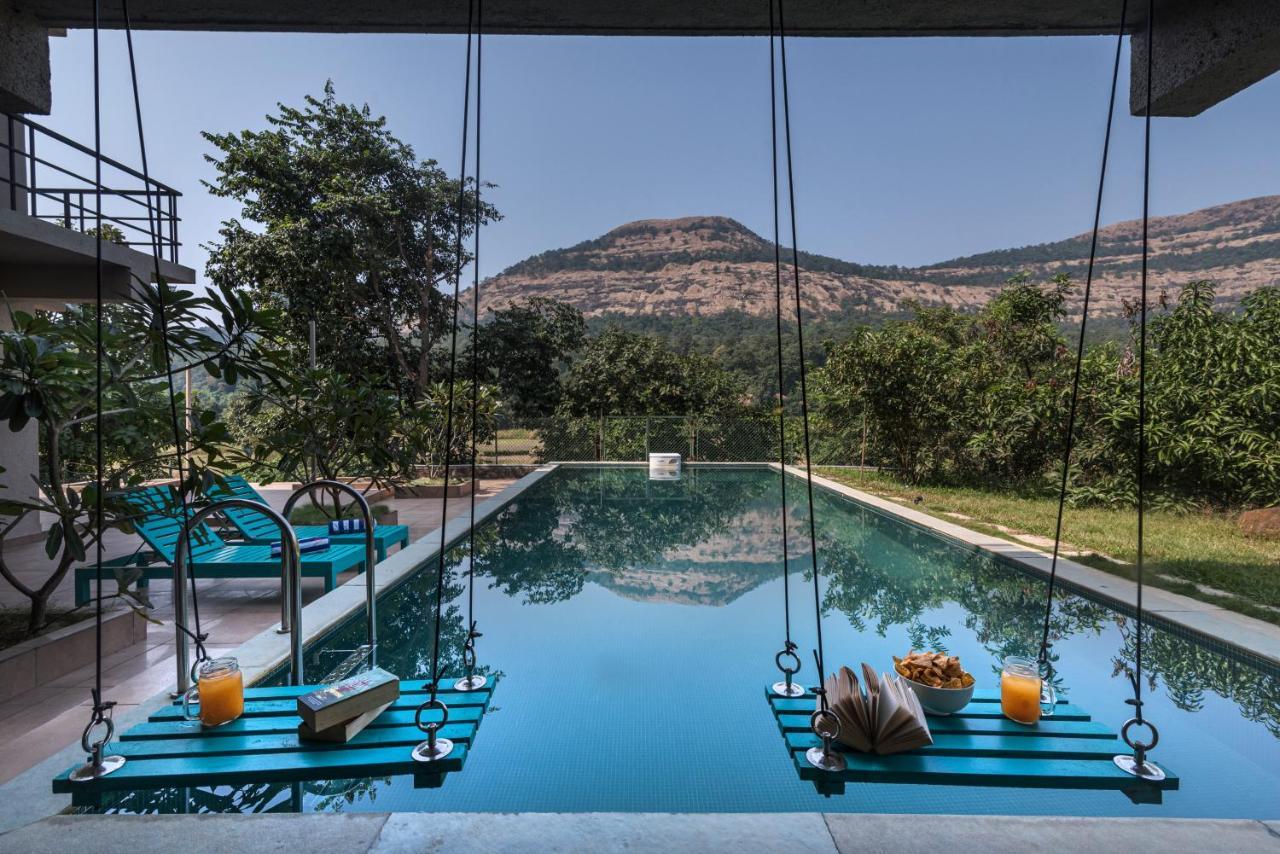 Saffronstays Mountain Aer, Karjat Bagian luar foto