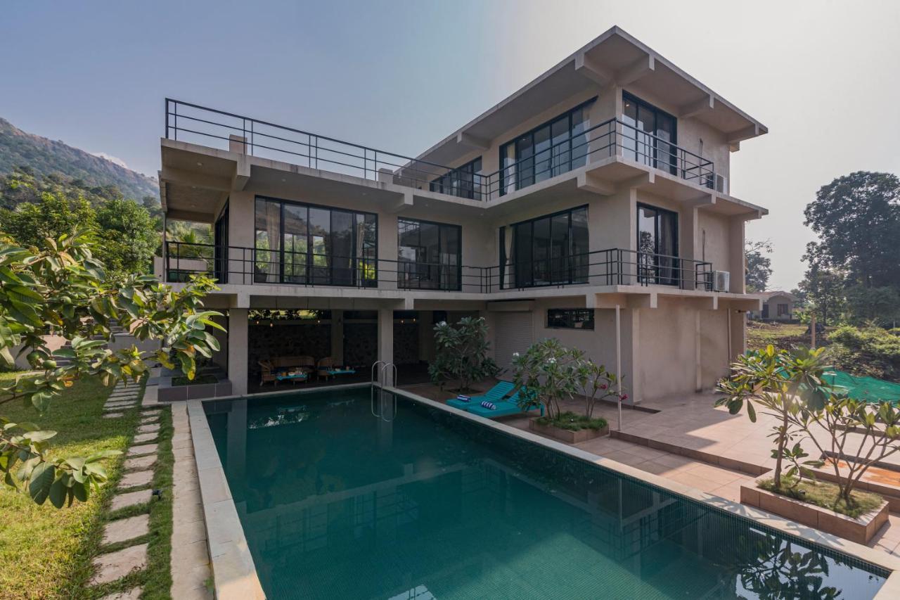 Saffronstays Mountain Aer, Karjat Bagian luar foto