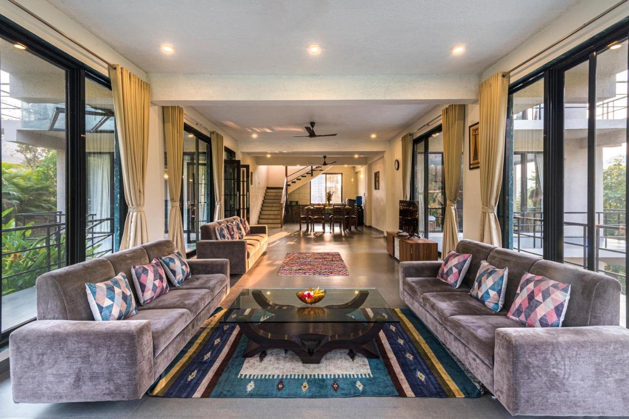 Saffronstays Mountain Aer, Karjat Bagian luar foto